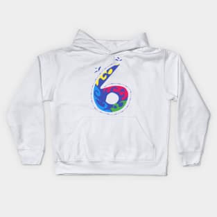 Number 6 Kids Hoodie